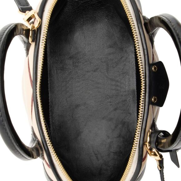 Louis Vuitton Lambskin Malletage Alma BB Satchel - Picture 6 of 16
